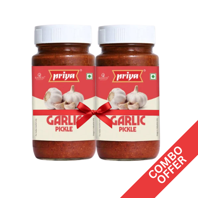 Priya - Garlic Pickle - 300g (Combo)