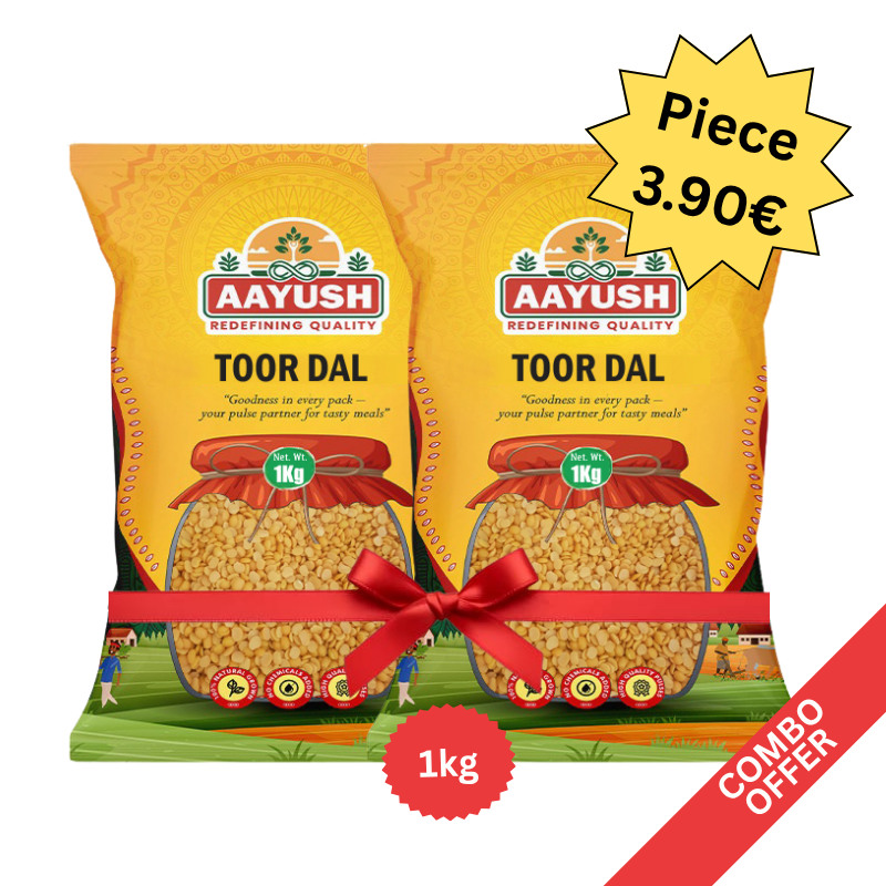 Aayush - Toor Dal - 1kg (Combo)