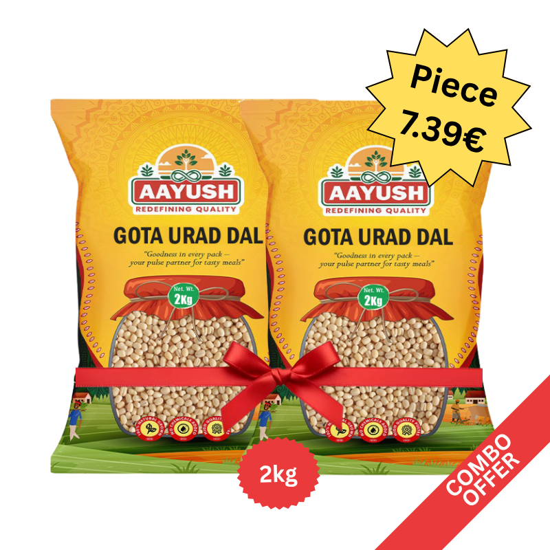 Aayush - Urid Dal Gota - 2kg (Combo)