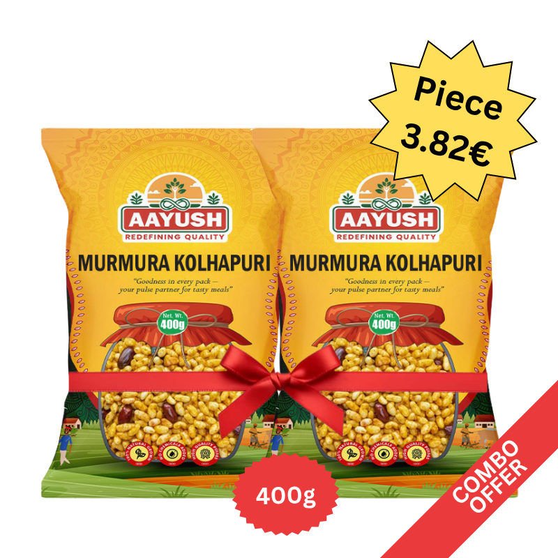 Aayush - Murmura Kolhapuri - 400gm (Combo)