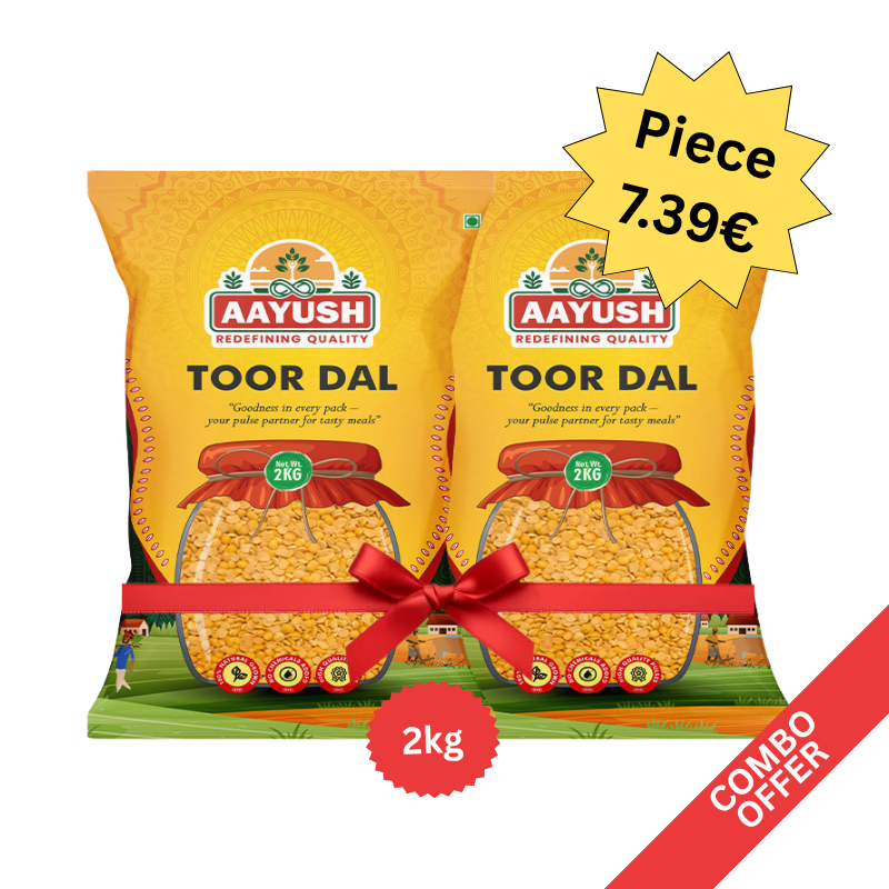 Aayush - Toor Dal - 2kg (Combo)