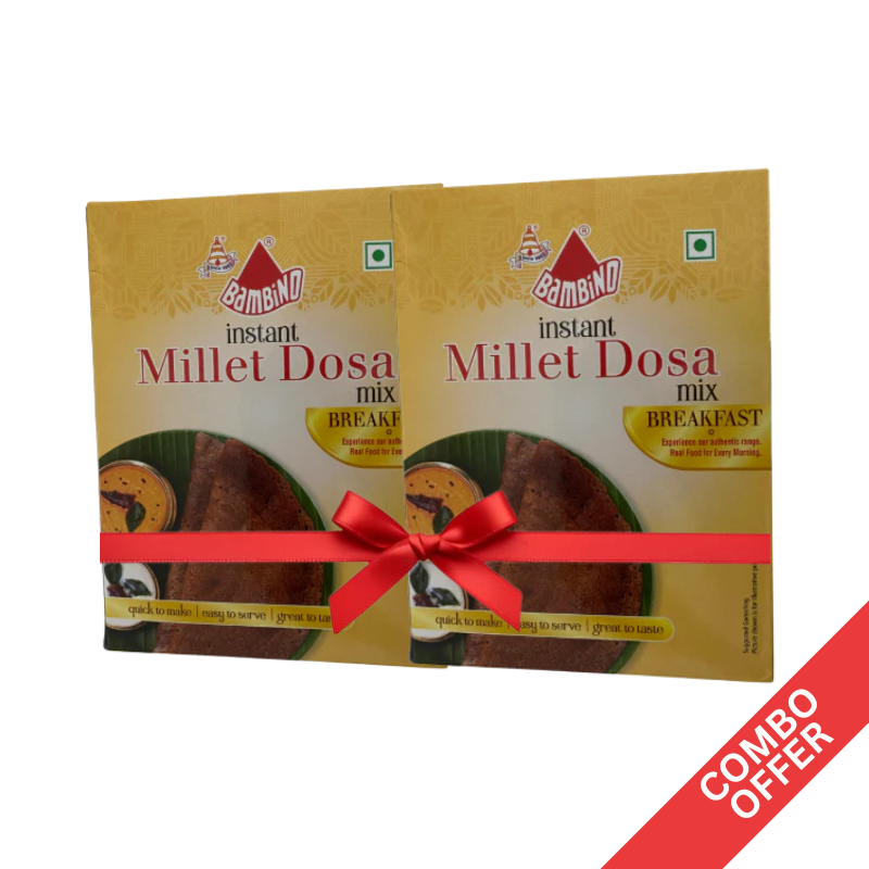 Bambino - Inst. Millet Dosa Mix - 200g (Combo)