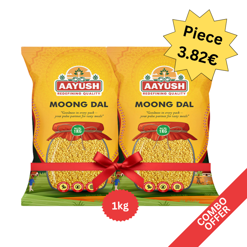 Aayush - Moong Dal - 1kg (Combo)