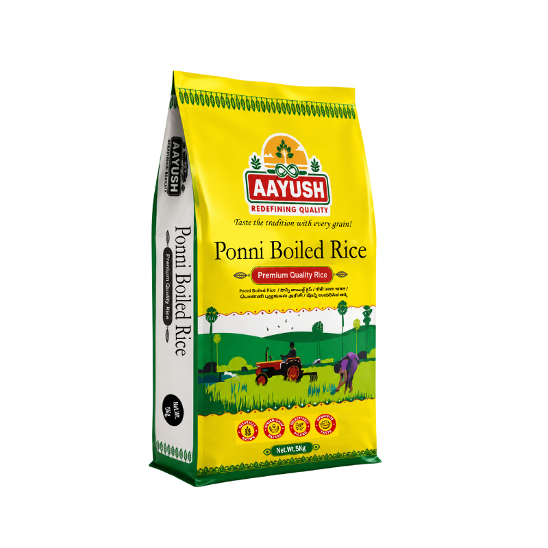 Aayush - Ponni Boiled Rice - 5Kg
