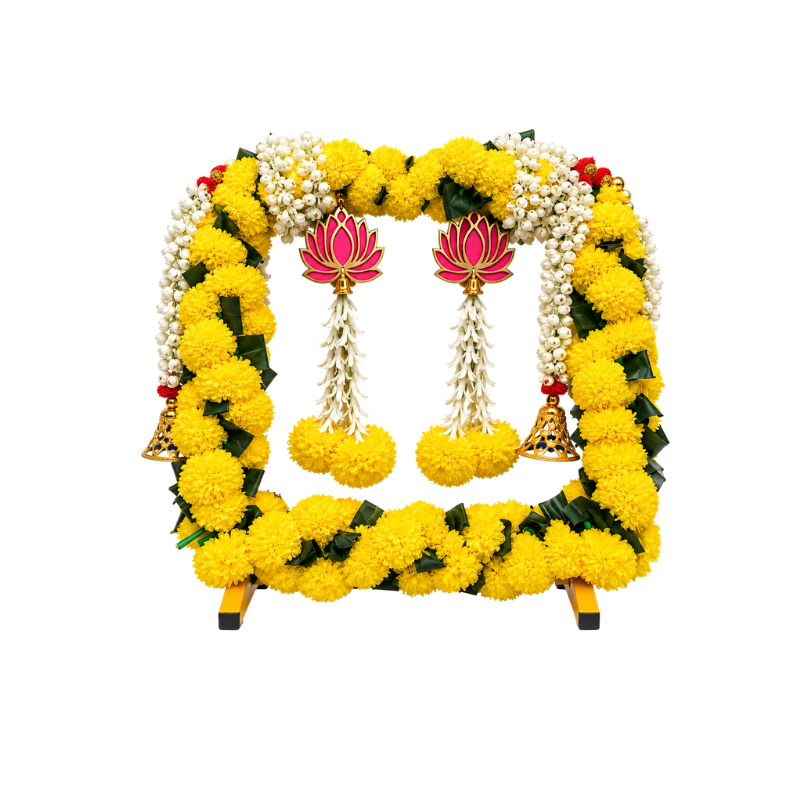 Flower Backdrop Decoration(square)