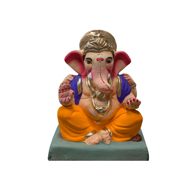 Ganesh Idol Eco - Friendly 8 Inch