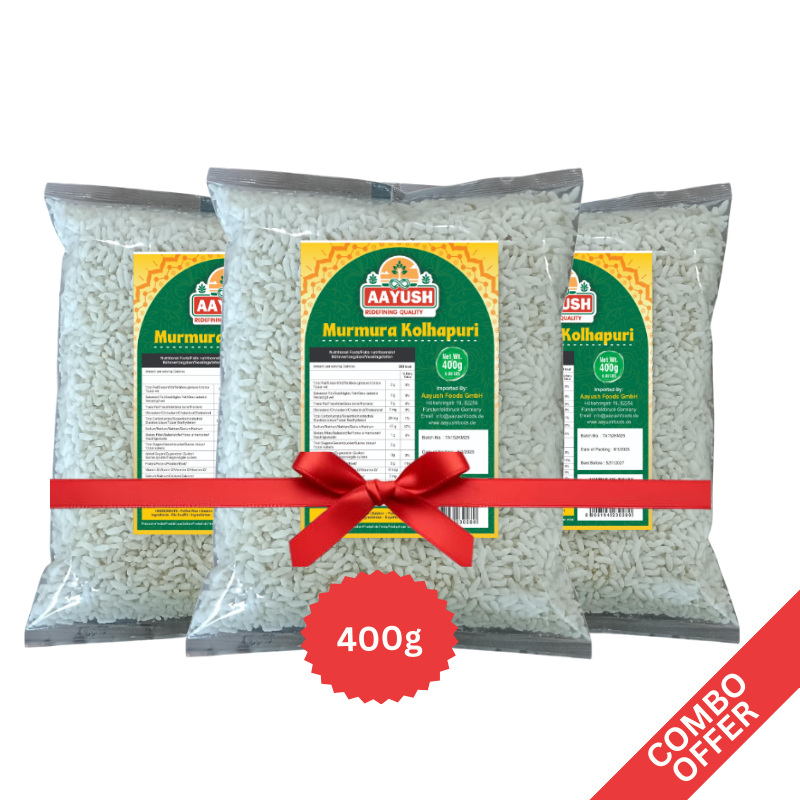 Aayush - Murmura Kolhapuri - 400g (Combo of 3)