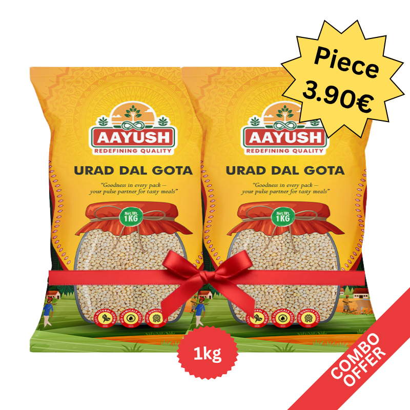 Aayush - Urid Dal Gota - 1kg (Combo)