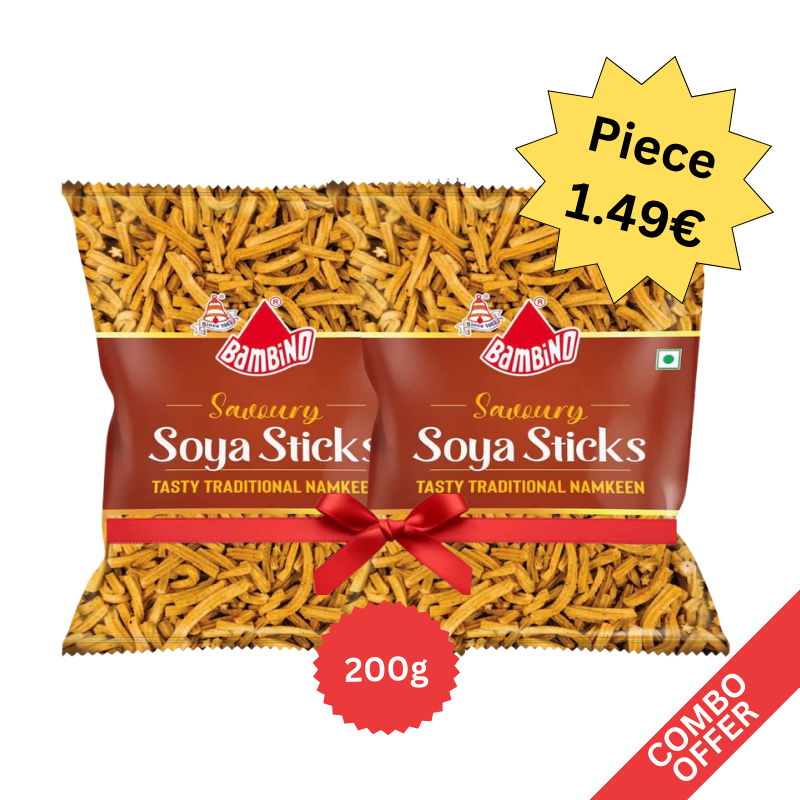 Bambino - Soya Sticks - 200g (Combo of 2)