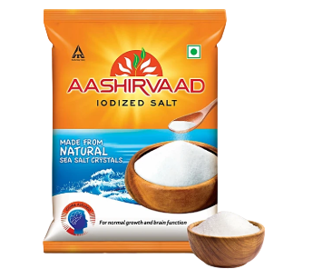 Aashirvaad - Iodised Salt - 1kg