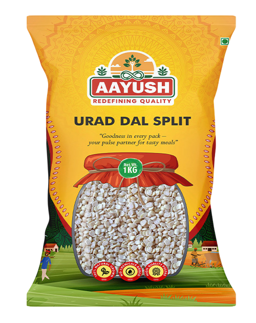 Aayush - Split Urid Dal - 1kg