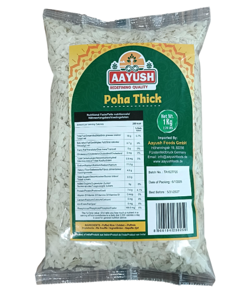 Aayush - Thick Poha - 1kg