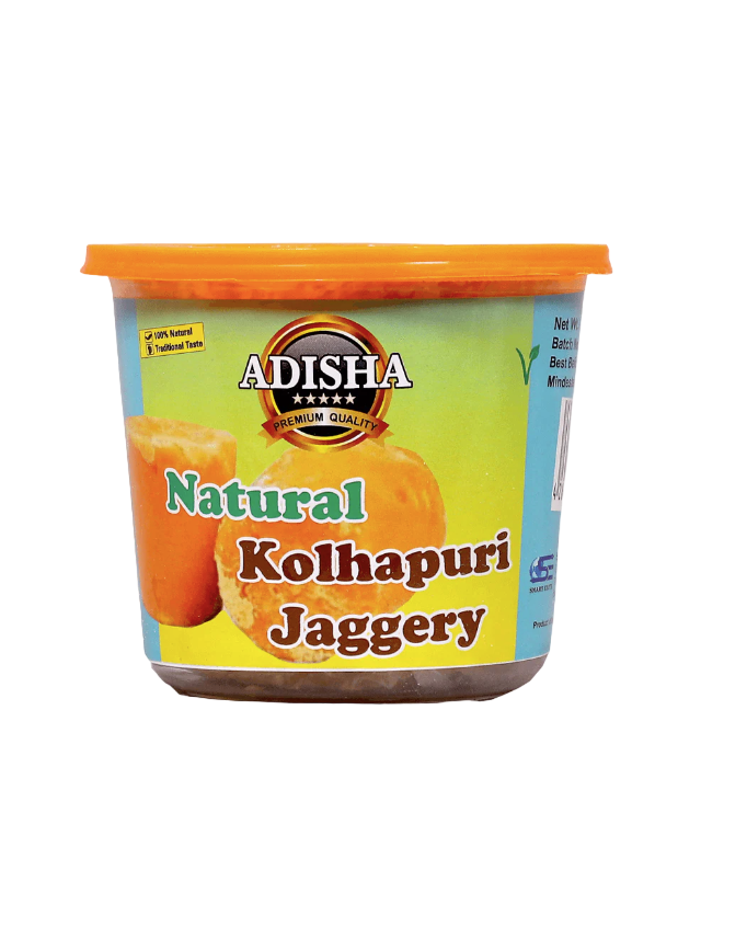 Adisha Natural Kolhapuri Jaggery Brown - 450g