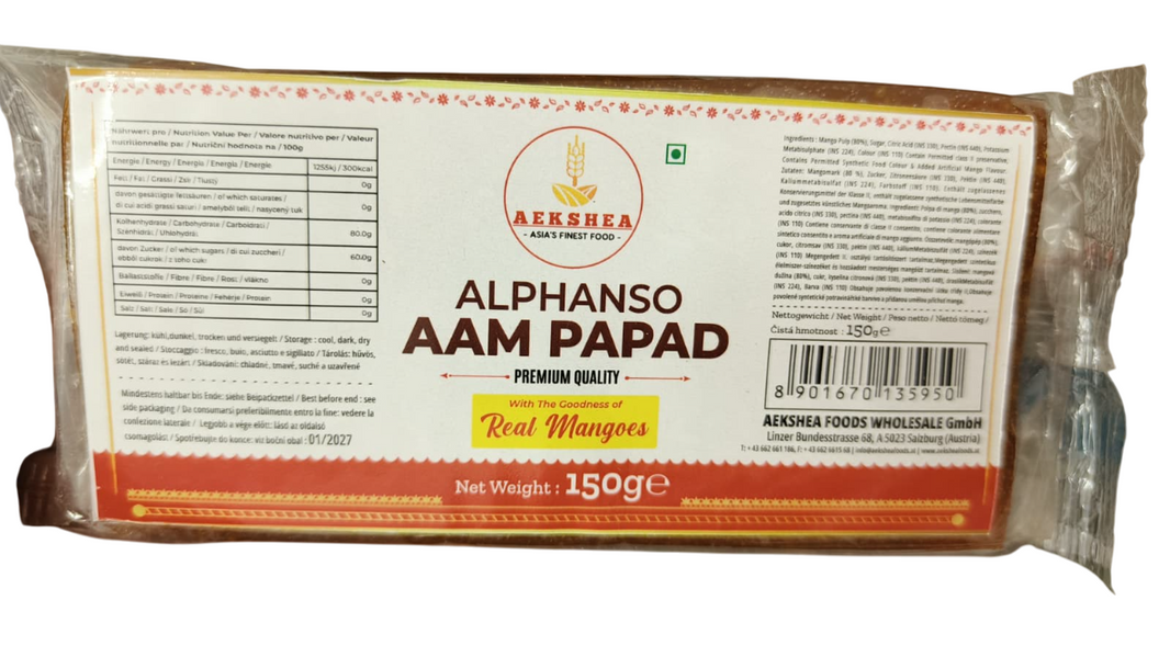 Aekshea - Alphonso Aam Papad - 150g