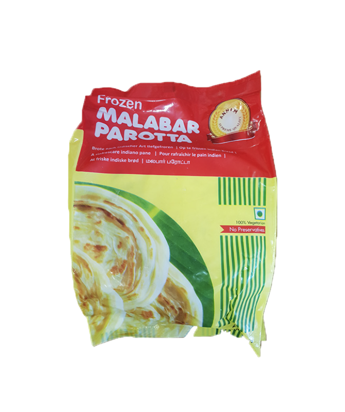 Annam Frozen Malabar Parotta - 1kg