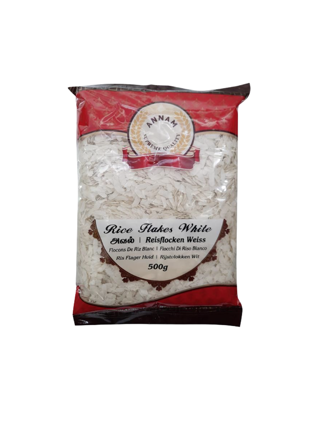 Annam Rice Flakes Thick White - 500g