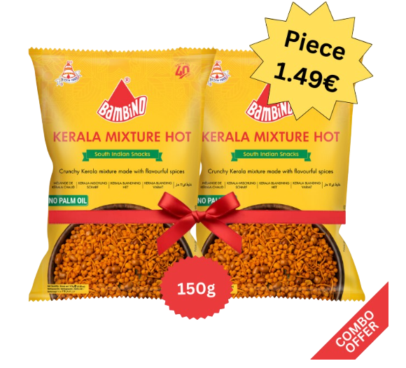 Bambino - Kerala Mixture Hot - 150g (Combo)