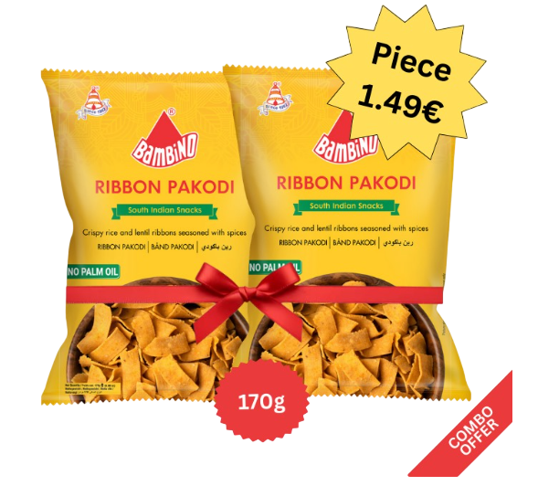Bambino - Ribbon Pakodi - 170g (Combo)