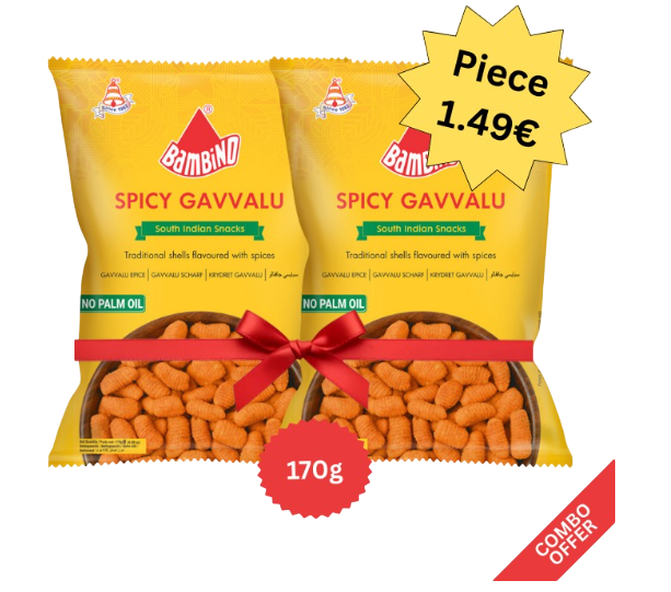 Bambino - Spicy Gavvalu - 170g (Combo)