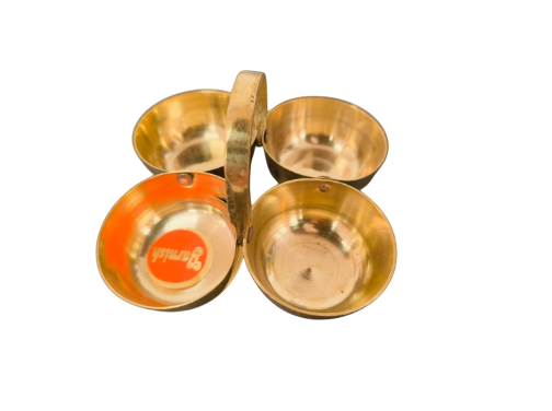 Chopala Garnish Kumkum & Haldi Bowl Set