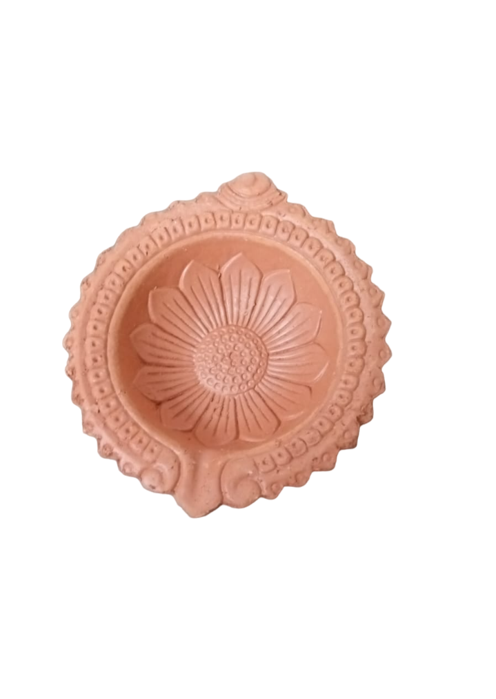 Clay Diya - 1pc