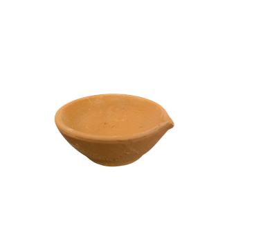 Clay Diya Plain - 1pc
