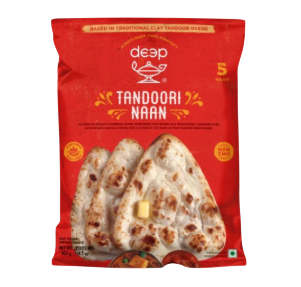 Deep - Tandoori Naan Vegan - 425gm