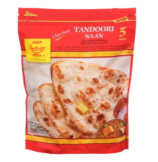 Deep - Tandoori Naan Vegan - 375gm