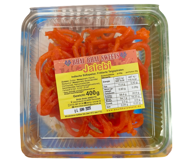 Jilebi - Fresh Sweets - 400g