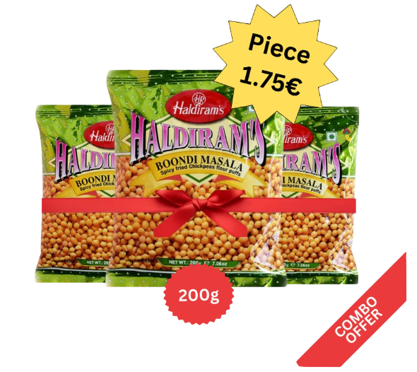 Haldiram - Boondi Masala - 200g (Combo of 3)