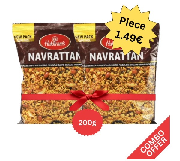 Haldiram - Navarattan Mix - 200g (Combo)