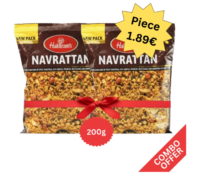 Haldiram - Navarattan Mix - 200g (Combo)