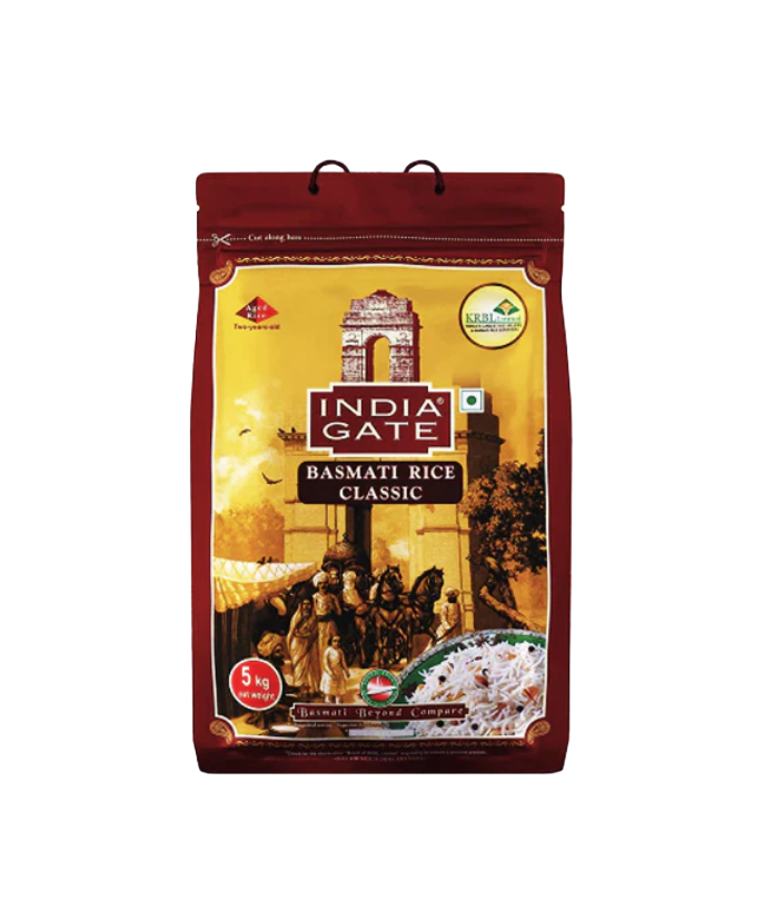 India Gate Basmati Rice Classic - 5kg