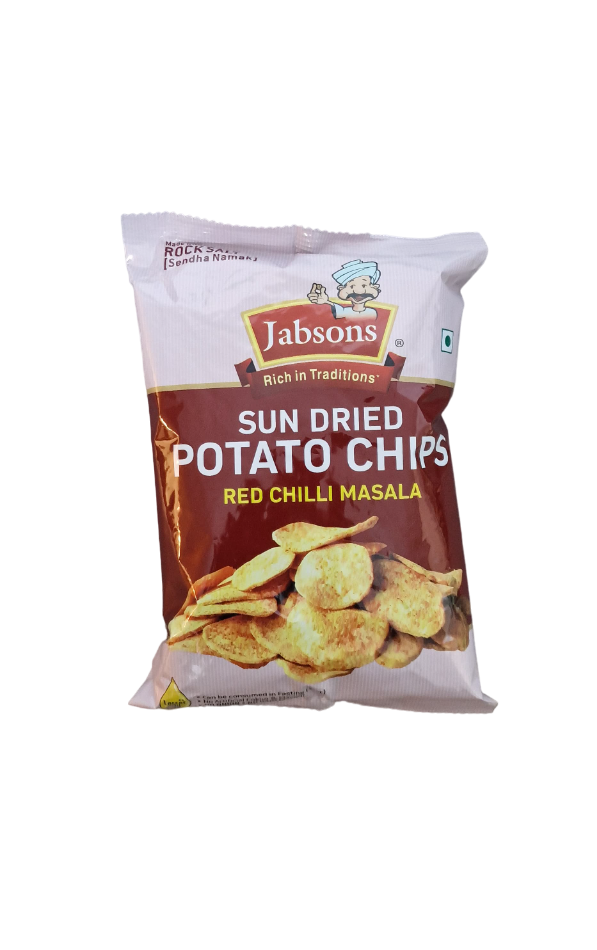 Jabsons Namkeen Sundry Potato Chips Masala - 110g
