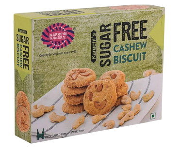 Karachi - Bakery Biscuits Cashew Sugarfreee - 250g