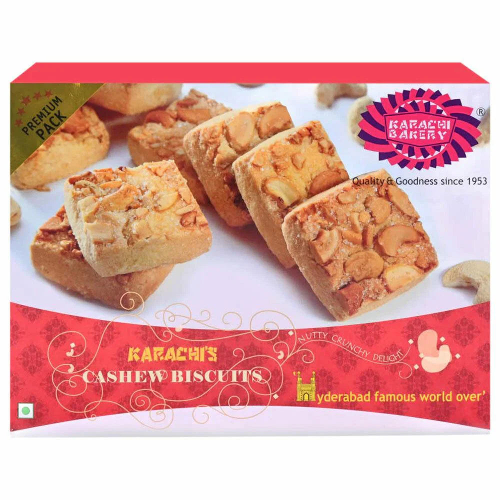 Karachi Bakery Cashew Biscuits - 400g