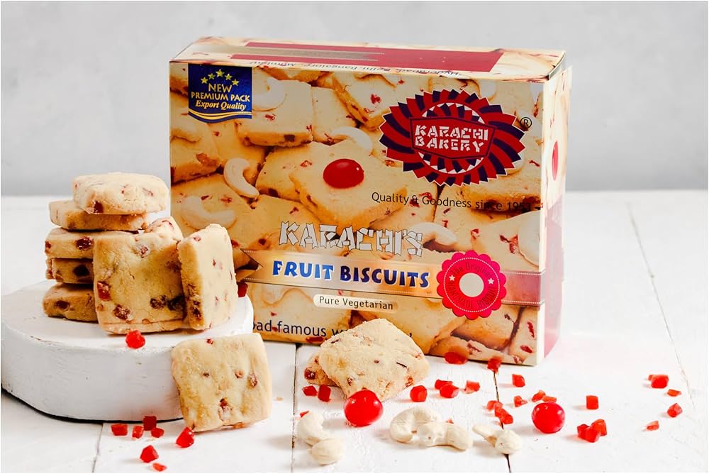 Karachi Bakery Fruits Biscuits - 400g