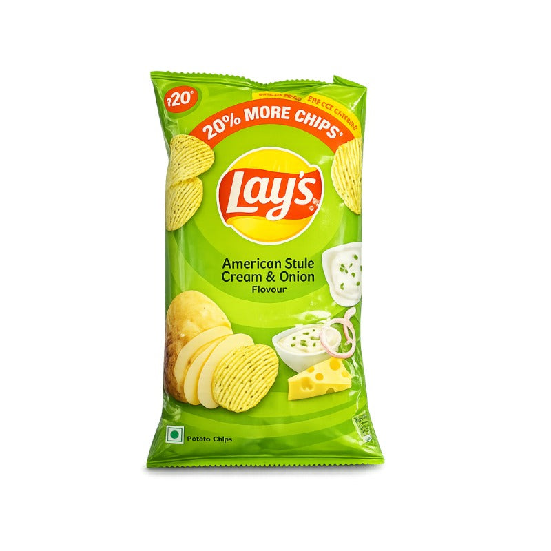 Lays - American Style Cream & Onion - 52g
