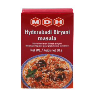 MDH - Hyderabadi Biryani Pulao Masala - 50g
