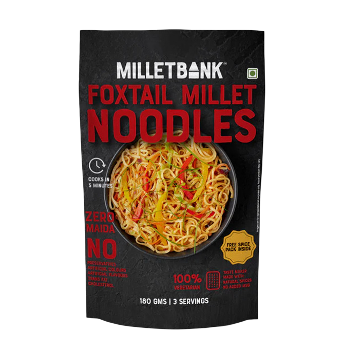 Millet Bank - Foxtail Millet Noodles - 180g