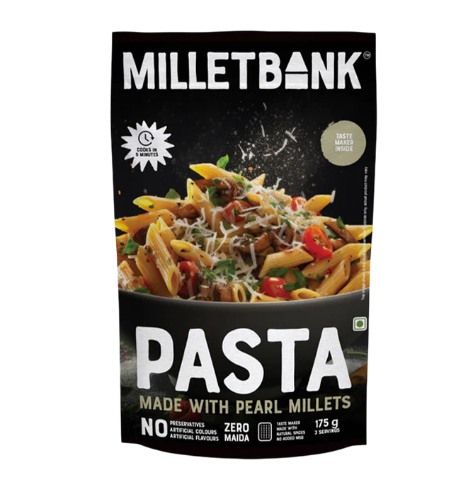 Millet Bank - Pearl Millet Pasta - 175g