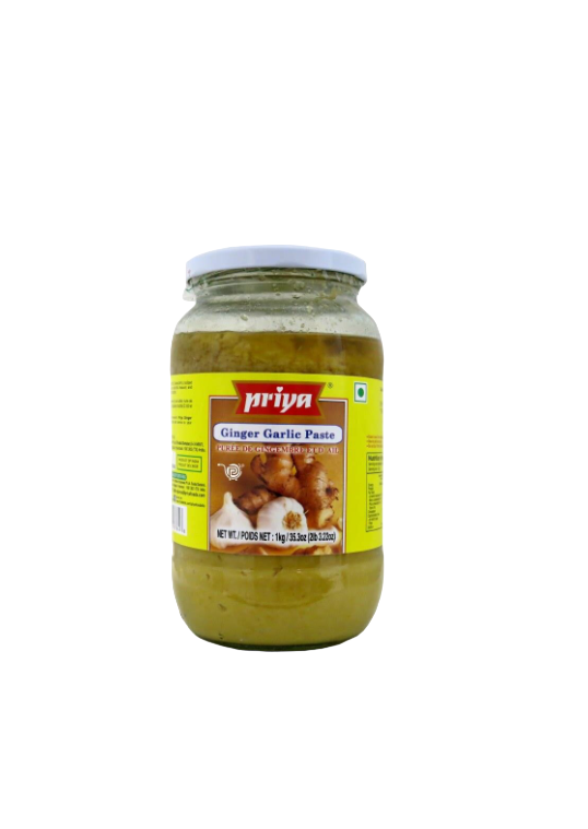 Priya Ginger & Garlic Paste - 1kg