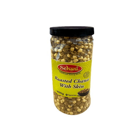 Schani Roasted Chana with Skin (Jar) - 400g