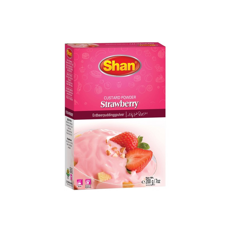 Shan Custard Powder (Strawberry) - 200g