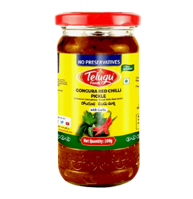 Telugu - Gongura Red Chilli Pickle - 300g