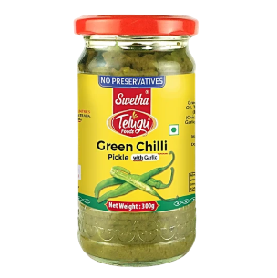 Telugu - Green Chilli Pickle - 300g
