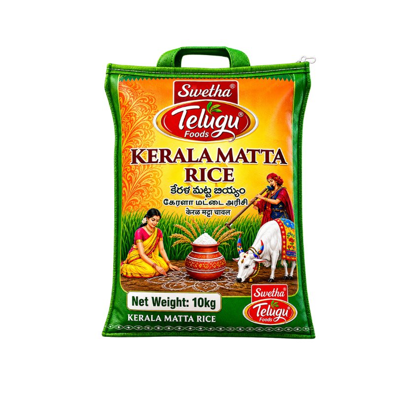 Telugu - Kerala Matta Rice - 10kg