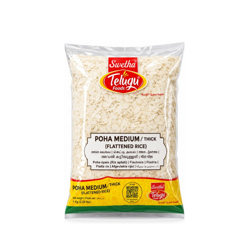 Telugu - Poha Medium - 1kg