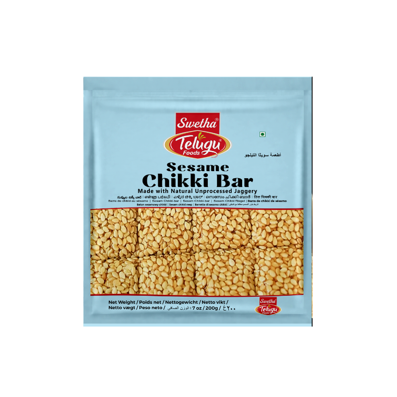 Telugu - Sesame Chikki Bar - 200g