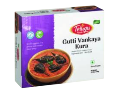 Telugu - Gutthi Vankaya Kura (Stuffed Brinjal Curry) - 300g